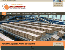 Tablet Screenshot of conveyorguard.com